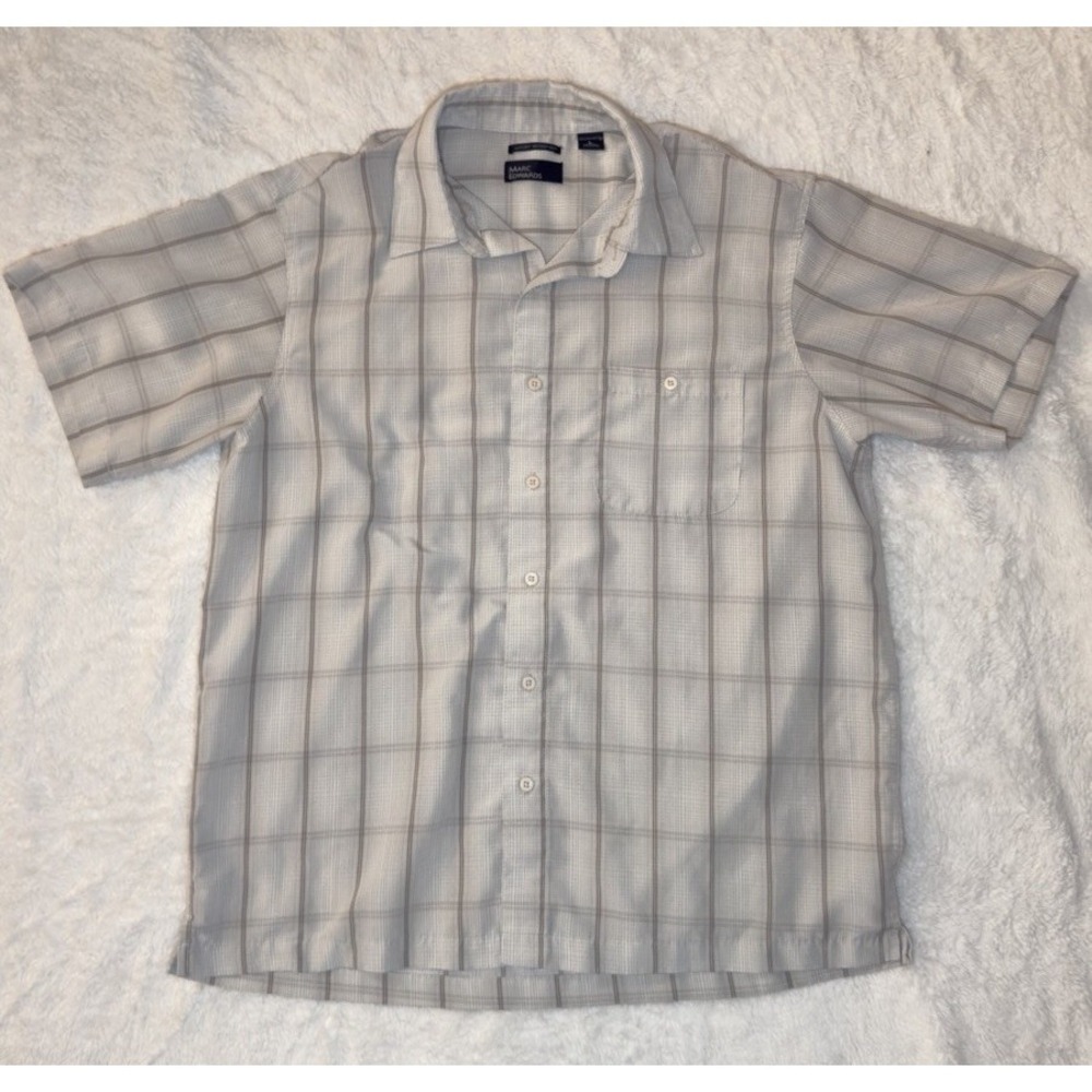 Marc Edwards Luxury Microfiber Men's Polo Shirt Sz Lg Polyester